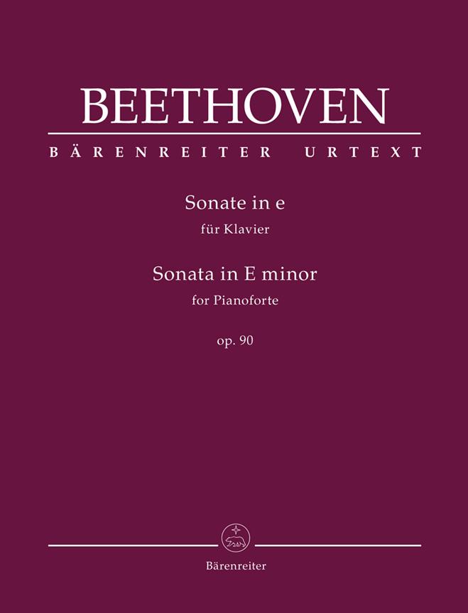 Sonate In E - Op. 90 - pro klavír