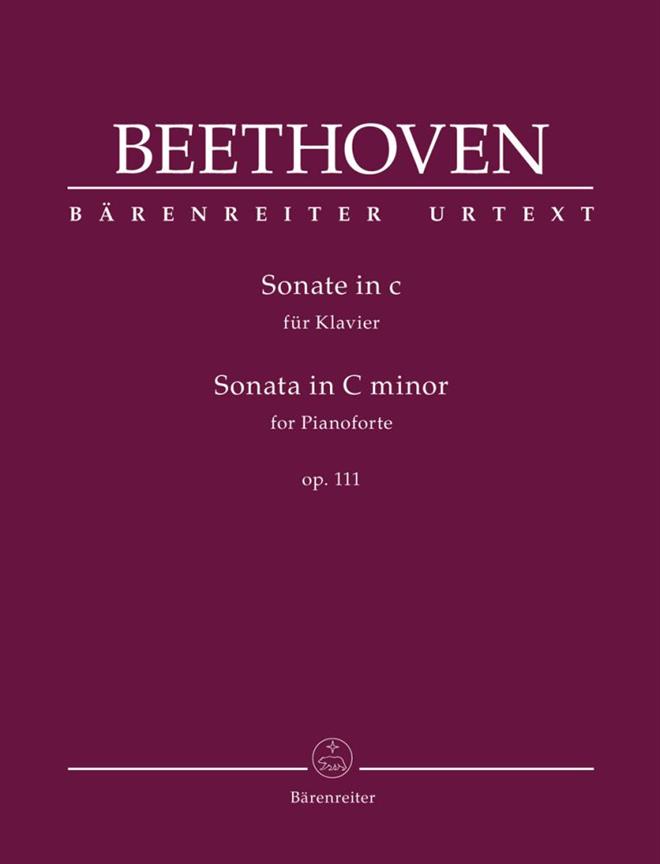 Sonate Für Klavier C-moll Op. 111 - pro klavír