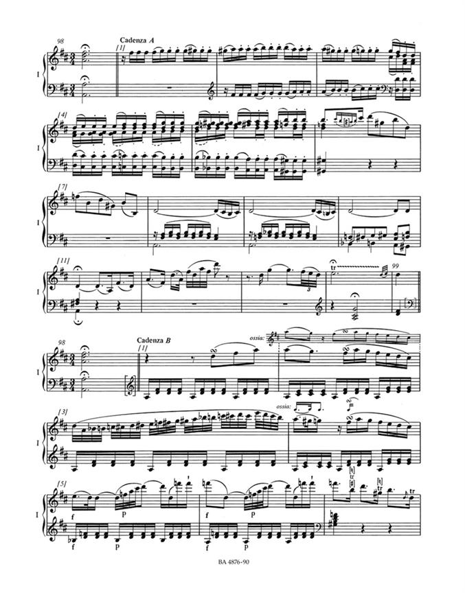 Piano Concerto No. 12 in A Major K.414 - pro dva klavíry