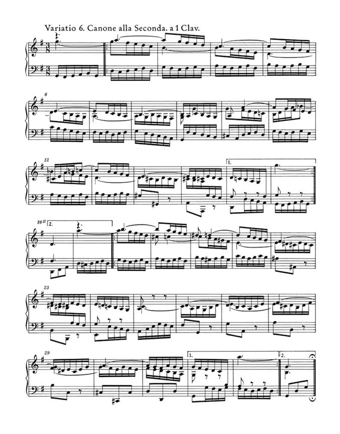 Goldberg Variations - pro klavír