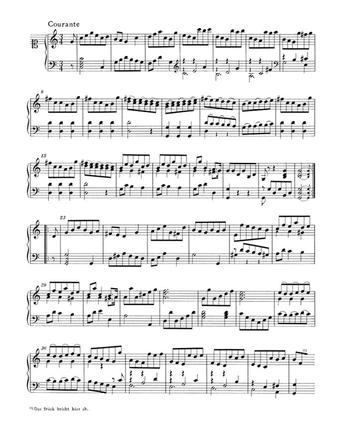 Notebook For Wilhelm Friedemann Bach - pro klavír