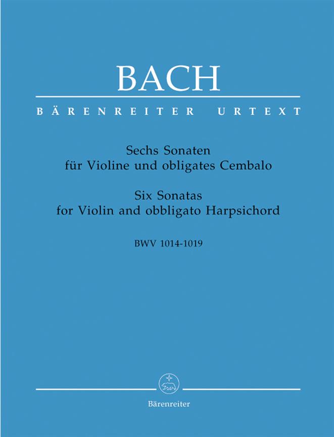 Six Sonatas BWV 1014-1019 - housle a klavír