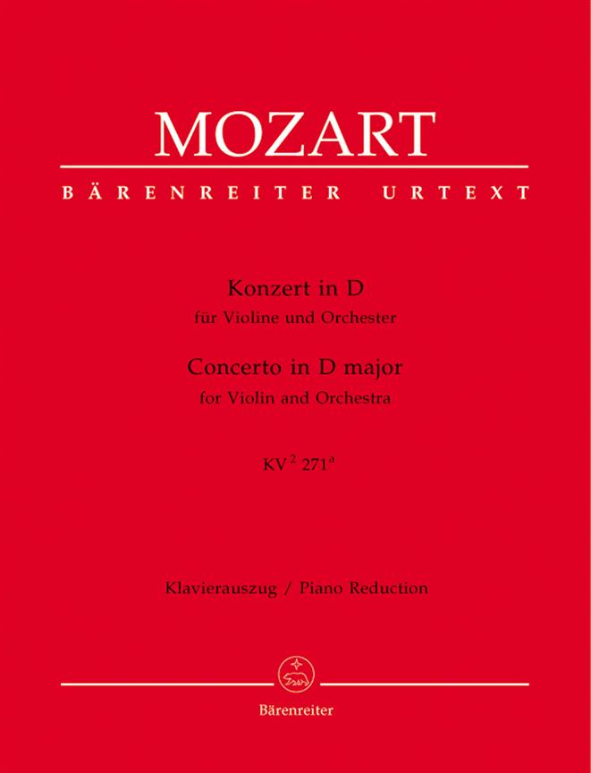 Concerto For Violin In D K.271a - housle a klavír