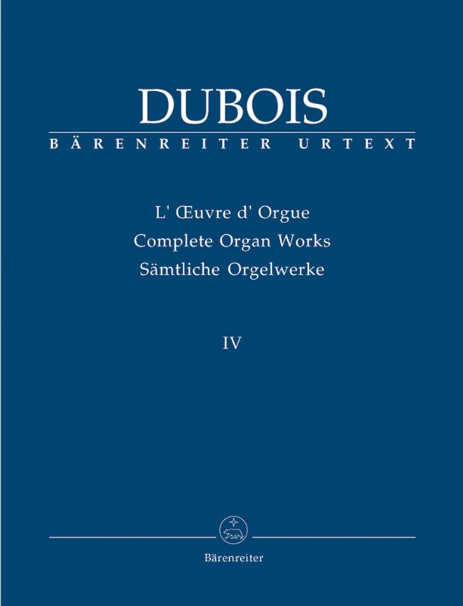 Complete Organ Works Bk4 - noty na varhany