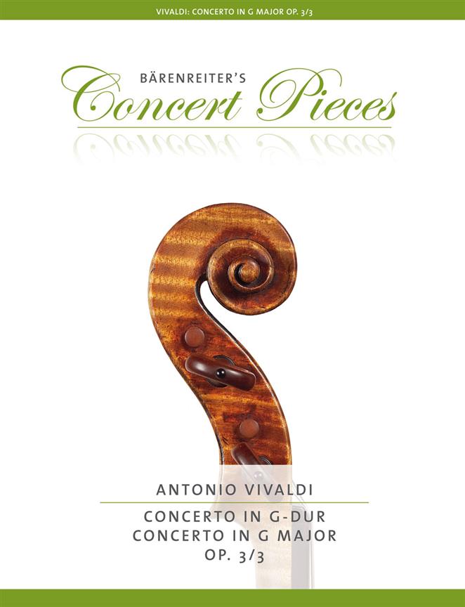Concerto For Violin In G Op.3/3 - pro housle a klavír