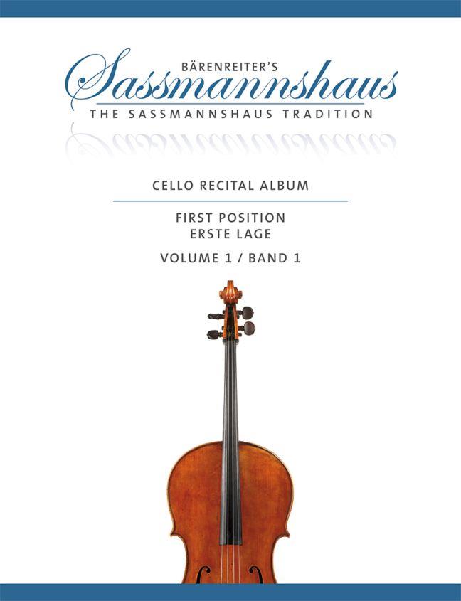 Cello Recital Album, Volume 1 - 18 Recital Pieces in First Position for Cello and Piano or Two Celli - violoncello a klavír
