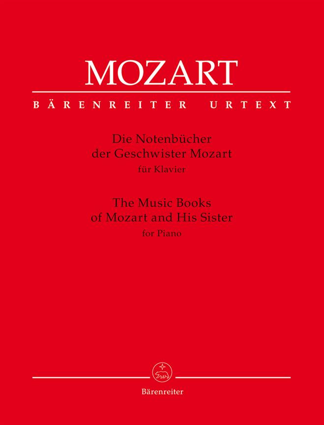 The Music Books Of Mozart And His Sister For Piano - Mozart pro klavír