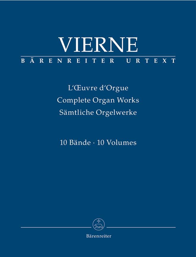 Complete Organ Works I-X - noty na varhany