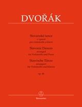Slavonic Dances Op. 46 - Arranged For Violoncello and Piano - violoncello a klavír