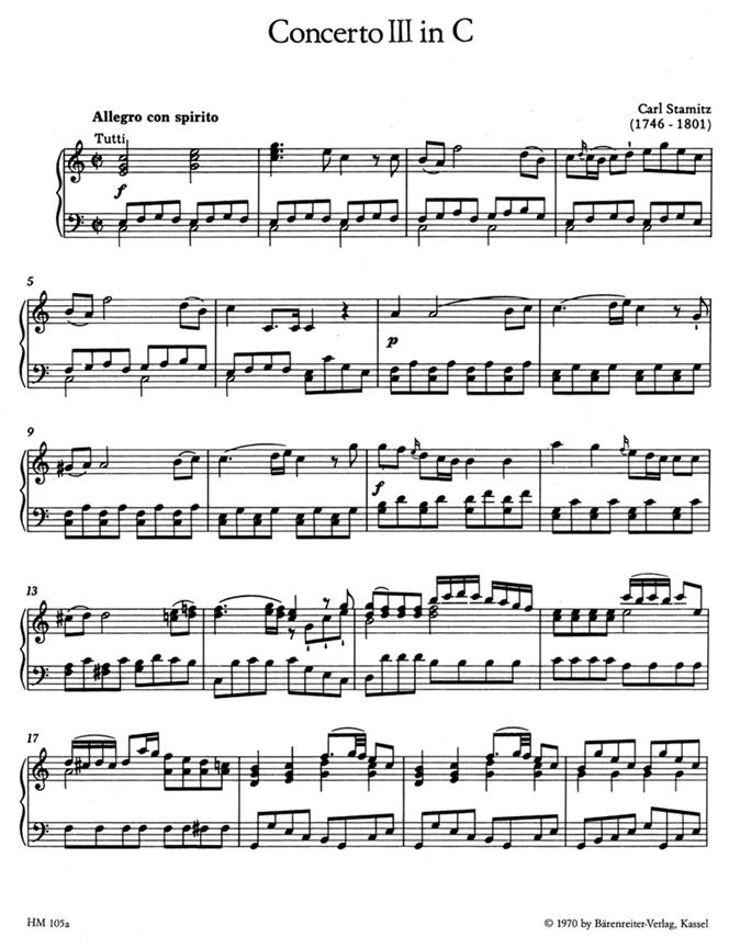 Cello-Konzert Nr.3 fur den Konig von Preussen - Konzert für Violoncello und Orchester - violoncello a klavír