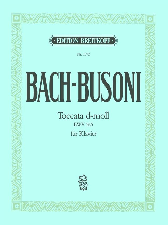 Toccata D Bwv565 (Busoni) - na klavír