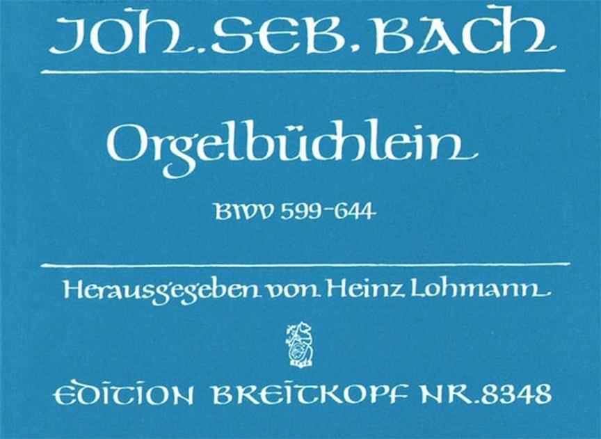 Orgelbuchlein - pro varhany