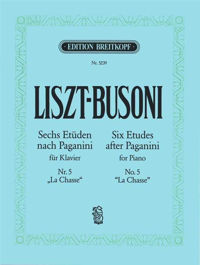 6 Etüden Nr. 5: La Chasse - pro klavír