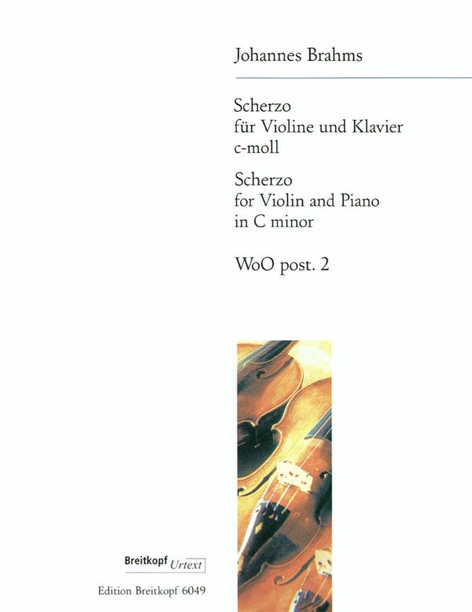 Scherzo For Violin And Piano In C Minor