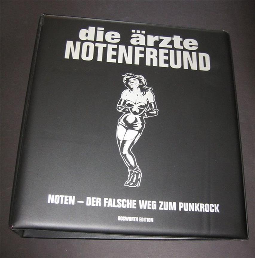 Die Ärzte: Notenfreund - Noten - Der falsche Weg zum Punk - melodie a akordy