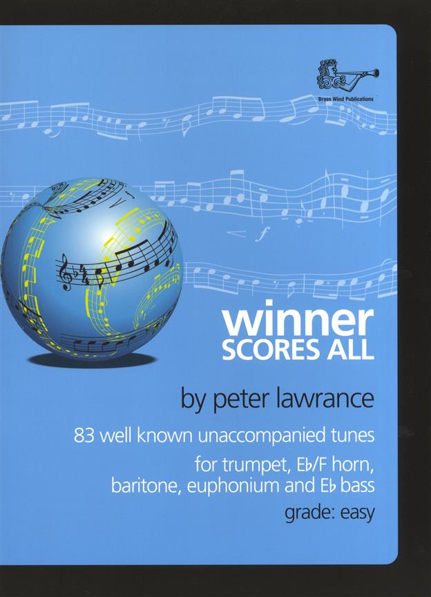 Winner Scores All for Treble Brass - Trumpet - With CD - pro trubku