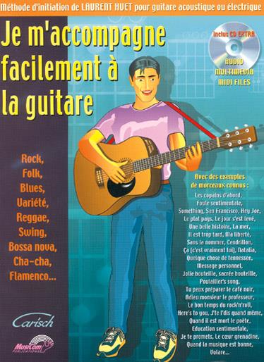 Je m'accompagne facilement à la guitare - na kytaru