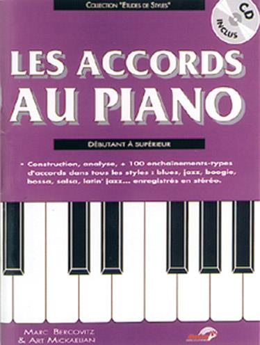 Les Accords au Piano Débutant à Supérieur - Collection Études de Styles - pro klavír