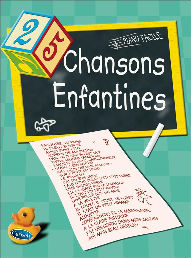 25 Chansons Enfantines pro klavír