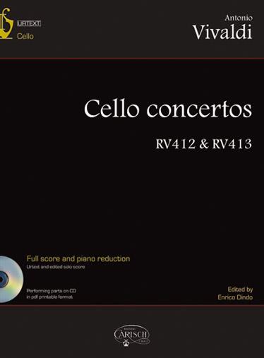 Cello Concertos RV412 & RV413, Volume 2 - pro violoncello