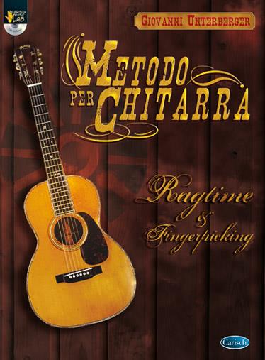 Metodo Per Chitarra Ragtime & Fingerstyle - na kytaru