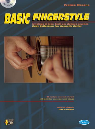 Basic Fingerstyle (Libro/Cd) - Antologia di brani facili per chitarra acustica - na kytaru