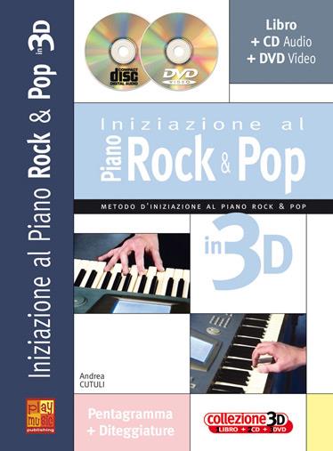 Iniziazione al Piano Rock & Pop in 3D - pro klavír