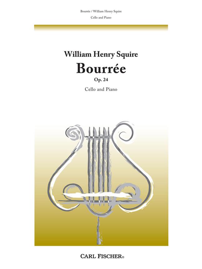 Bourrée, Op. 24 - violoncello a klavír