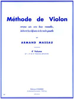 Méthode de violon Vol.4 (2e, 4e et 5e positions) - pro housle