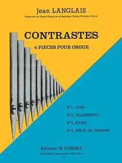 Contrastes (4 pièces) - skladby pro varhany