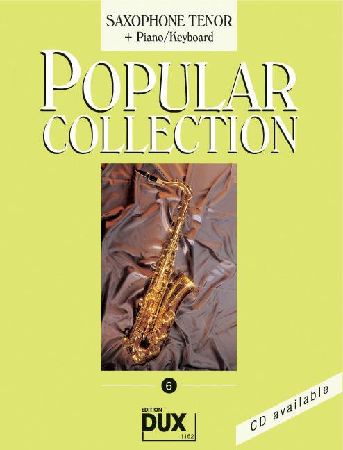 Popular Collection 06 - Tenorsaxophon + Klavier oder Keyboard - tenor saxofon a klavír