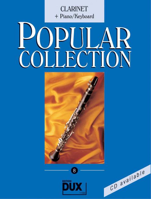 Popular Collection 08 - Klarinette + Klavier oder Keyboard - klarinet a klavír