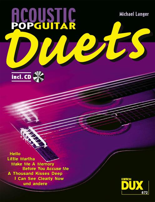 Acoustic Pop Guitar Duets - pro dvě kytary