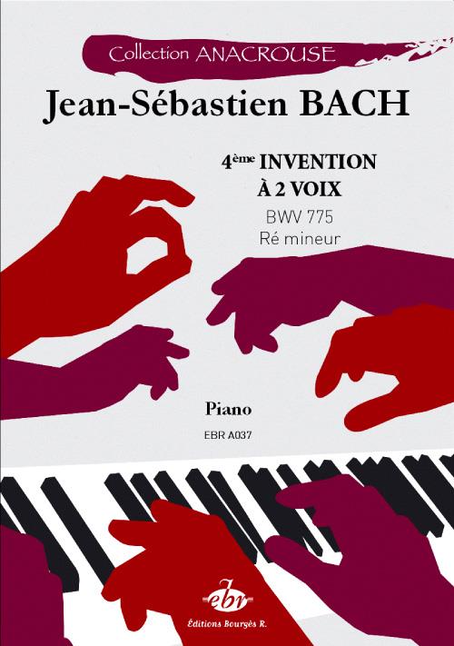 4ème Invention à 2 voix BWV 775 - Collection Anacrouse - na klavír