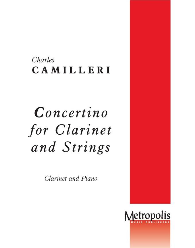 Concertino For Clarinet - klarinet a klavír