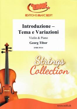 Introduzione - Tema e Variazioni - Violin and Piano - housle a klavír