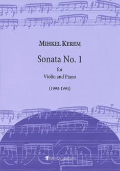 Sonata No. 1 - For Violin And Piano - housle a klavír