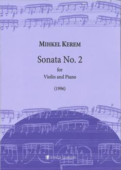 Sonata No. 2 - For Violin And Piano - housle a klavír