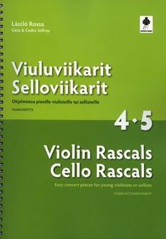 Violin Rascals, Cello Rascals Vol. 4-5 -  - klavírní doprovody k sešitům 4-5