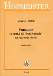 Fantasia su motivi del Don Pasquale - fagot a klavír