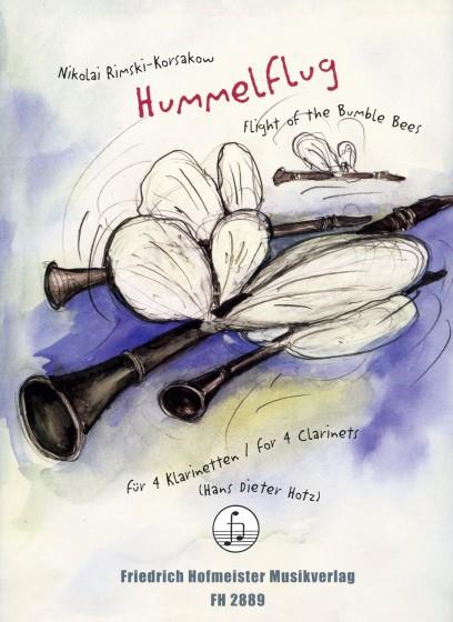 Hummelflug - čtyři klarinety - čtyři klarinety
