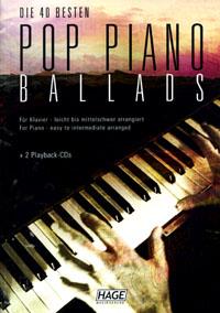 40 Besten Pop Piano Ballads - pro klavír