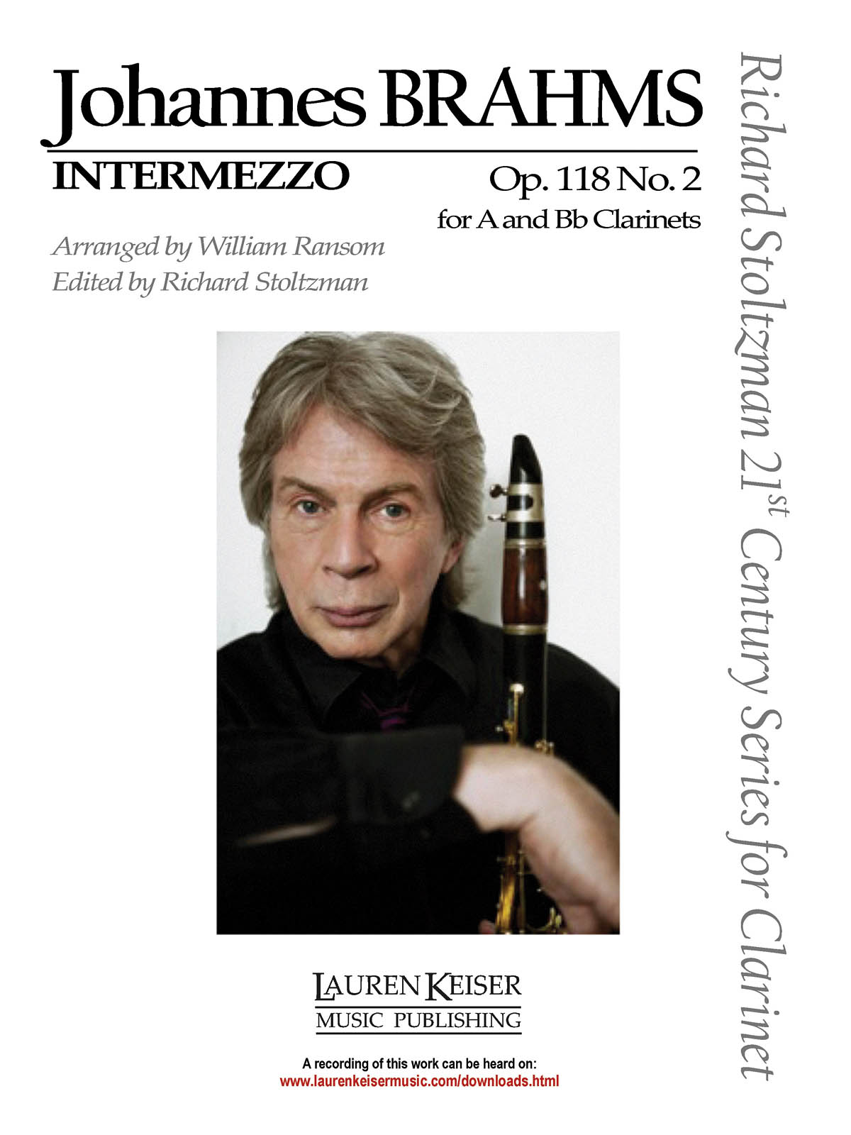 Intermezzo, Op. 118, No. 2 - pro klarinet