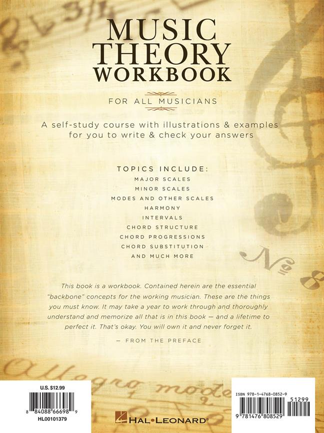 Music Theory Workbook