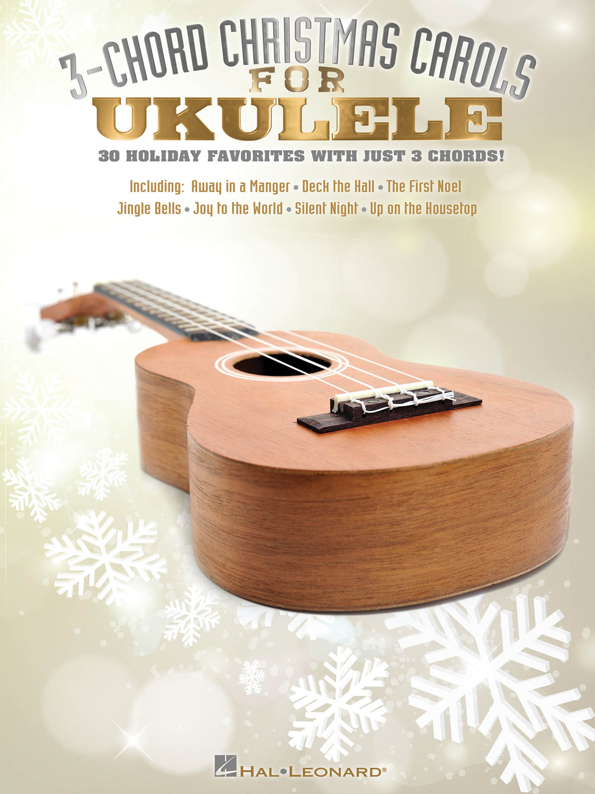 3-Chord Christmas Carols Ukulele - noty pro ukulele