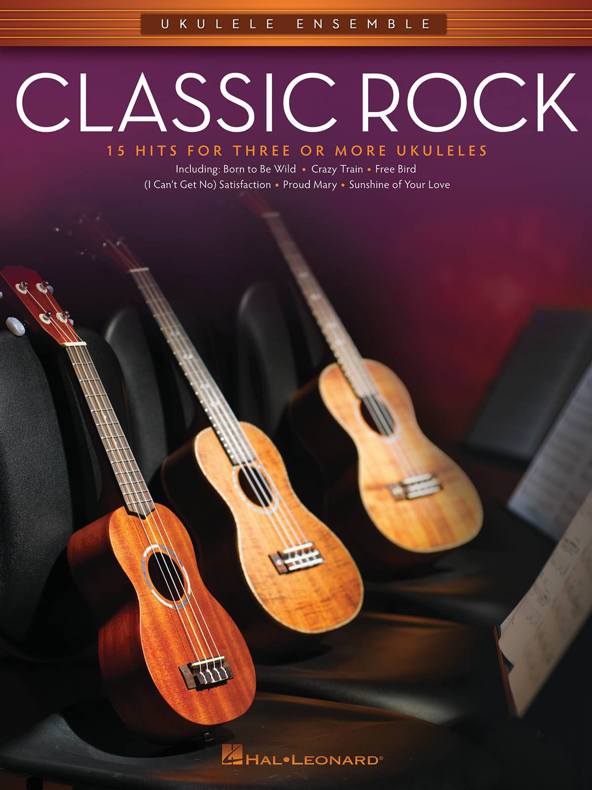 Classic Rock noty pro soubor ukulele