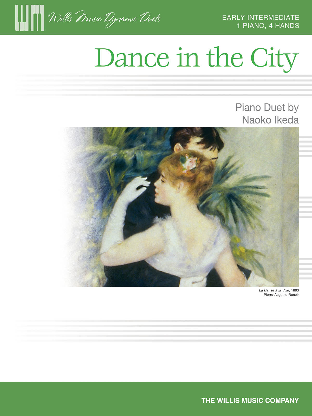 Dance in the City - 1 Piano, 4 Hands/Early Intermediate Level - pro klavír