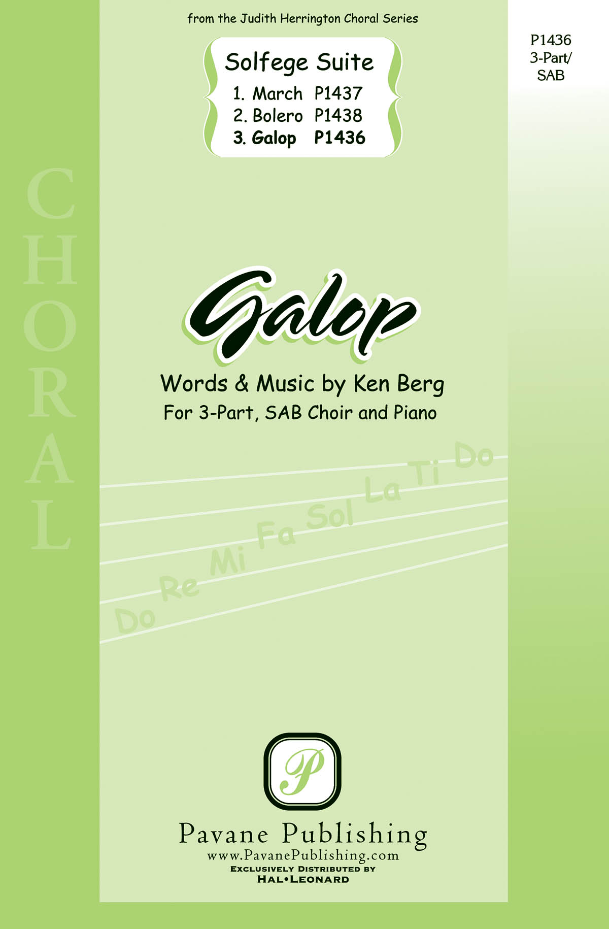 Galop - from Solfege Suite - pro sbor SAB