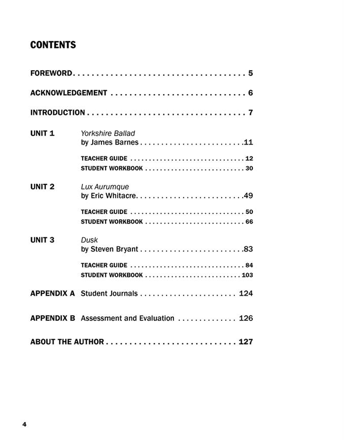 Guides to Band Masterworks - Volume IV - Instructional Designs for Teaching Comprehensive Musicianship