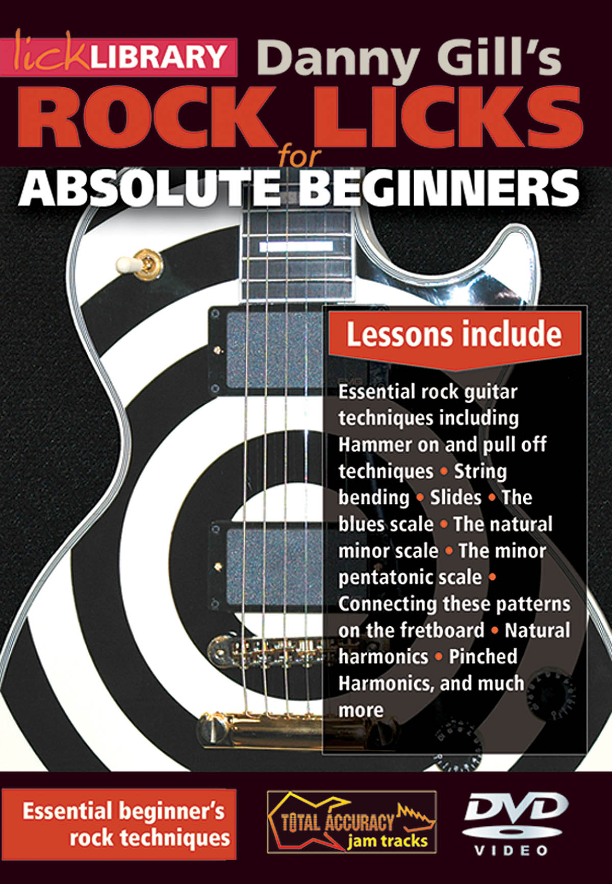 Rock Licks for Absolute Beginners - pro kytaru